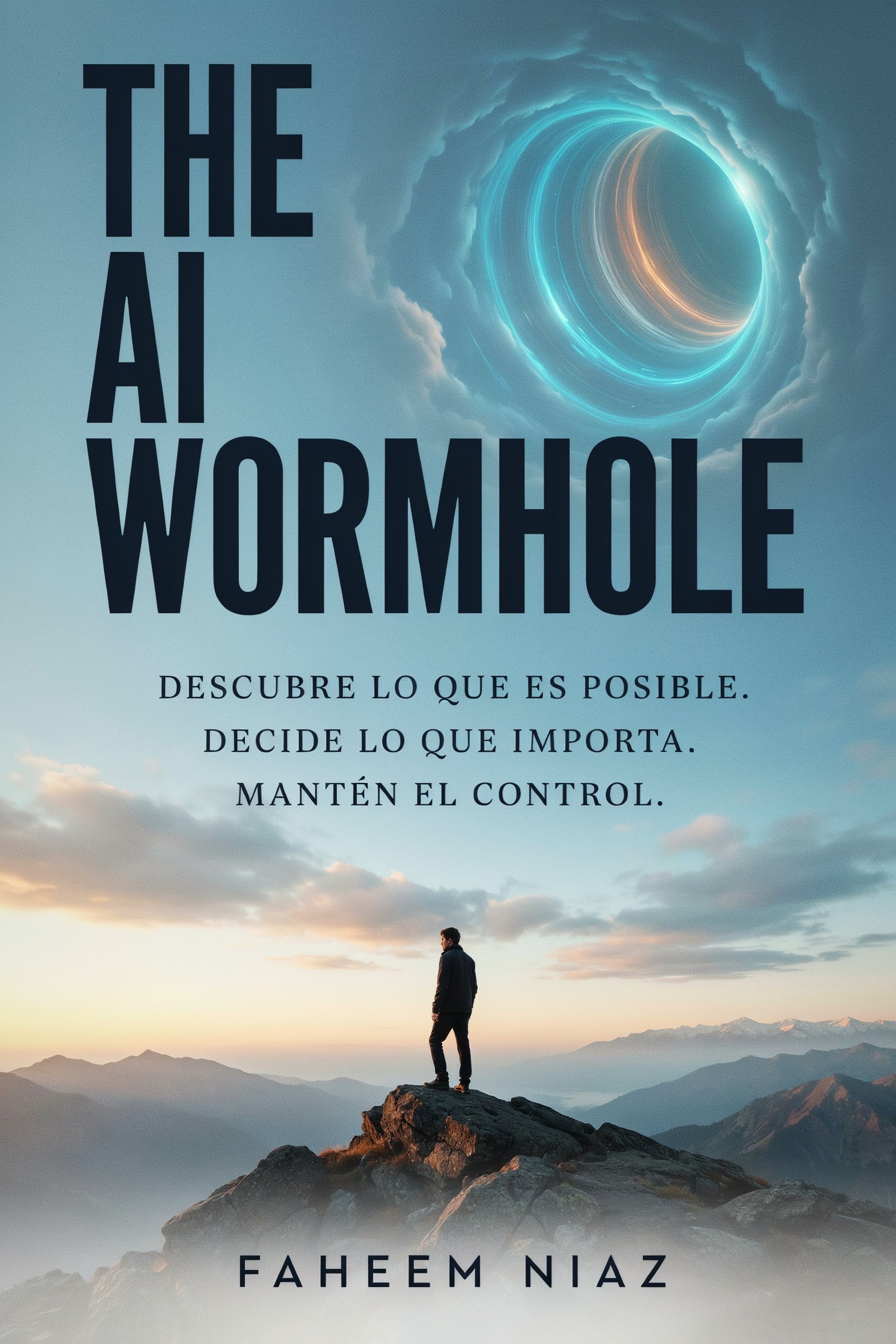 THE AI WORMHOLE Español paperback cover